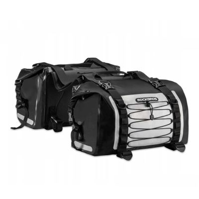 3. Rockbros AS-010BGR motorcycle bag, waterproof - gray