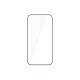 17. Tempered glass 3mk HardGlass Max Lite Black for Motorola Moto G55 5G