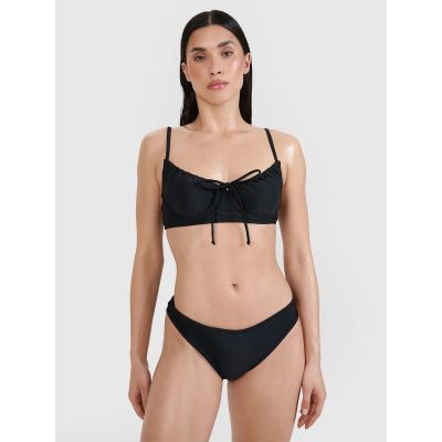 5. Women's bikini top 4F 4FRSS25UBKTF099-20S
