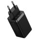 3. GaN 2xUSB C 1xUSB 65W fast charger Baseus GaN5 Pro + USB C - USB C 100W cable - black