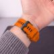 7. Tech-Protect Silicone Strap for Garmin Fenix 5 / 6 / 6 Pro / 7 / 8 / 8 Pro / E / 9 / 9 Pro (47 mm) – Orange