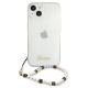 3. Guess GUHCP13MKPSWH iPhone 13 6.1" Transparent hardcase White Pearl