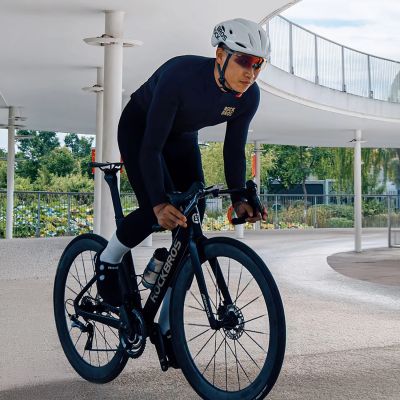 7. Rockbros YDWT020 Diamond Fall/Winter Cycling Jacket Size XXXL - Black