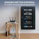 15. Extralink EX.7256 - 19" 12U 600x600 Black Wall Mount Cabinet