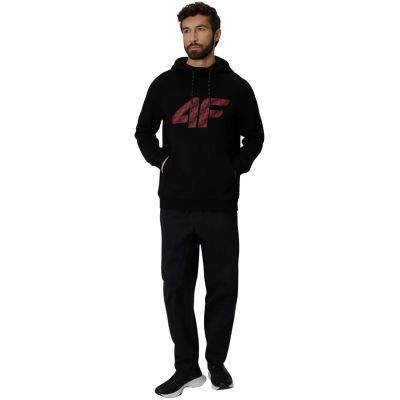 9. Men's sweatshirt 4F M2548 deep black 4FWMM00TSWSM2548 020S