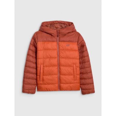 6. Boy's down jacket with synthetic filling 4F 4FJRAW25TDJAM0770-81S