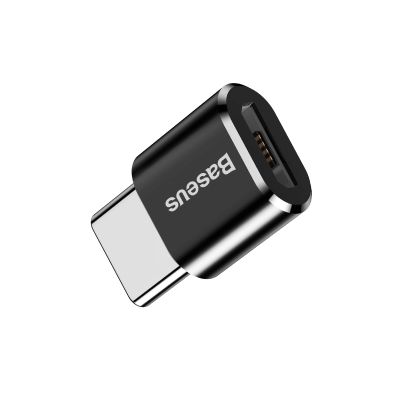 4. Baseus Mini Adapter from Micro USB to USB-C - Black