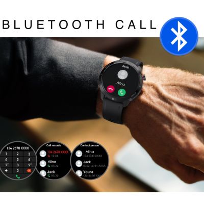 11. RUBICON RNCF14 Silver/White SMARUB252 smartwatch