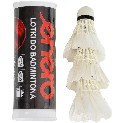 9. ENERO LED FEATHER BADMINTON SHUTTLE 3 PCS