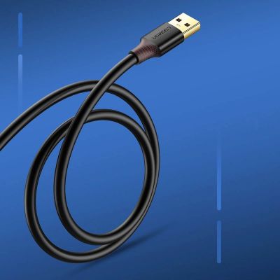 2. Ugreen USB-A (male) - USB-A (female) adapter extension cable USB 3.0 5Gb/s 0.5m black (US129)