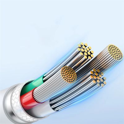 15. Baseus Pudding 100W USB-A - USB-C Cable 1.2m - White
