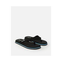 RIP CURL Chiba Open Toe Flip-Flops - Black