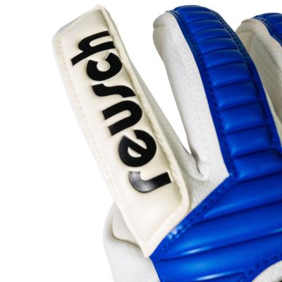 8. Reusch Legacy '86 Advance Goalkeeper Gloves White and Blue 5670206 1089