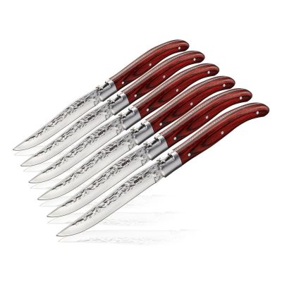 3. Set of 6 steak knives GEFU RANCHO G-13951