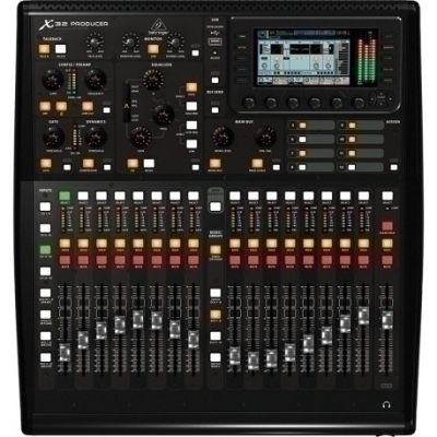 7. Behringer X32 Producer Audio Mixer 40 Channels 10 - 22000 Hz Black