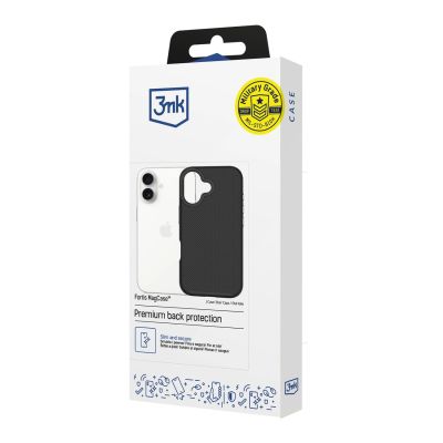 11. 3mk Fortis MagCase for iPhone 17 - black