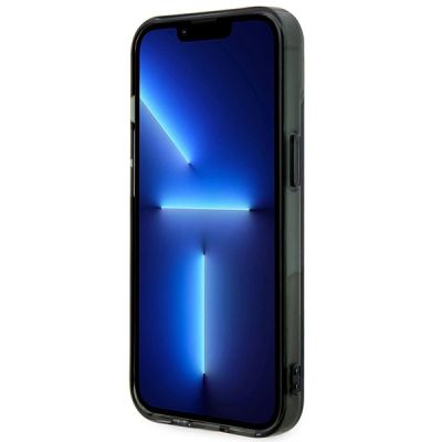 5. BMW BMHMP14SHCRS iPhone 14 6.1" case transparent hardcase Silver Ring MagSafe