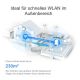 9. TP-Link Deco X50-Outdoor Dual-band (2.4 GHz/5 GHz) Wi-Fi 6 (802.11ax) White 1 Indoor