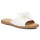 Women's white flower flip-flops Filippo DK7898