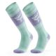 Qunature 037202 ski socks size 43-48 (L/XL) - purple-green