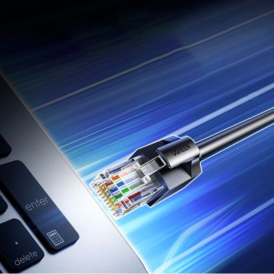 3. Ugreen Cat6A UTP Ethernet Cable 10m - Black