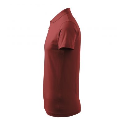 2. Malfini Single J. M MLI-20213 Burgundy Polo Shirt