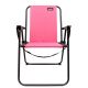 5. REDCLIFFS RED FOLDING CAMPING CHAIR WITH ARMRESTS
