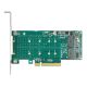 3. Delock PCI Express x8 Card 2 x internal NVMe M.2 Key M - Bifurcation - storage controller - M.2 NVMe Card - PCIe 4.0 x8