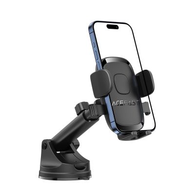 3. Acefast D57 Car Mount with Suction Cup for Dashboard/Windshield - Black