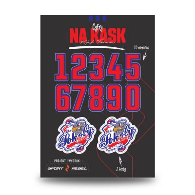 Helmet numbers for Sokoły Toruń SILVERCYFRY