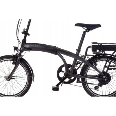 11. Snapp City-E Graphite Folding Electric Bike