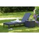 4. KETER Jaipur 235162 garden lounger (anthracite color)