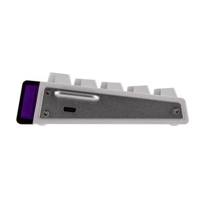 12. gasket HERO68HE WHITE LIGHT HOUSE Jade King switch RGB keyboard AULA