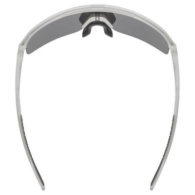 5. Uvex ramp Multisports Glasses Unisex Half-Rim Gray