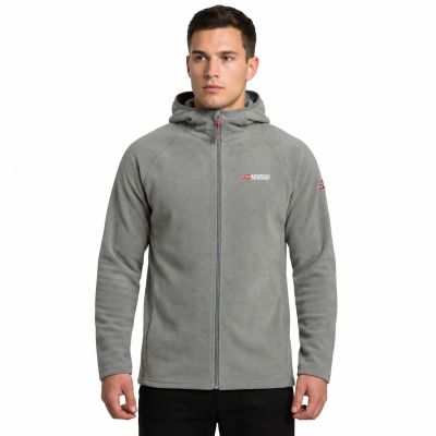 Geographical Norway TUGOOD DARK GREY DB MEN 233 Men’s Fleece Jacket (WZ3331H/GN-DARK GREY)