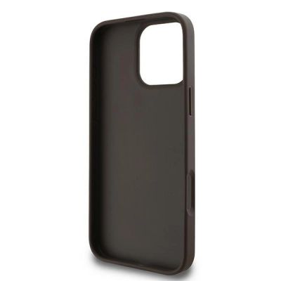 7. Guess 4G Big Logo Case for iPhone 16 Pro - Brown