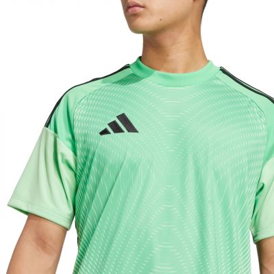 6. adidas Tiro 25 Competition Jersey Short Sleeve Men's Goalkeeper Jersey Green JI9716