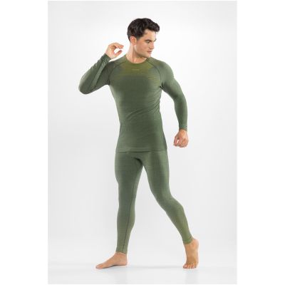 4. VIKING Altis Man Set Merino men's underwear dark green M