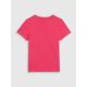2. Regular plain girls' T-shirt 4F 4FJWSS25TTSHF2177-55S