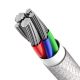 6. BASEUS USB-C to Lightning Cable 20W, 5A, 1m (White)