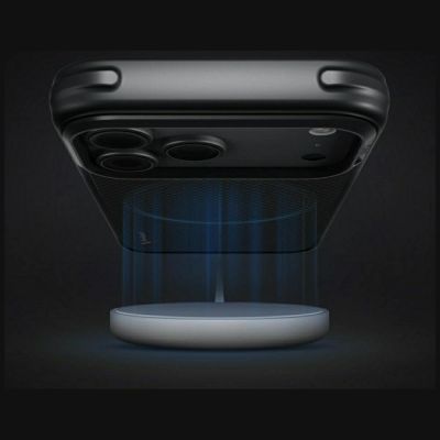 7. Uniq Keva Magclick Charging Case for iPhone 18 Pro Max / 17 Pro Max - Black