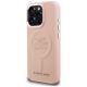 2. Karl Lagerfeld Initial & Metal Logo MagSafe Case for iPhone 16 Pro Max - Pink