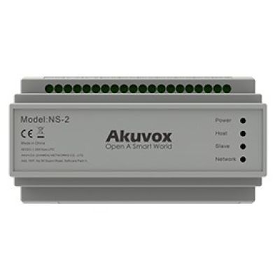 Akuvox NS-2 Fast Ethernet (10/100) DIN rail network switch Gray