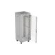 2. LANBERG FLOOR RACK CABINET 19" 32U 600X600 GRAY GLASS DOOR LCD (FLAT PACK) V2