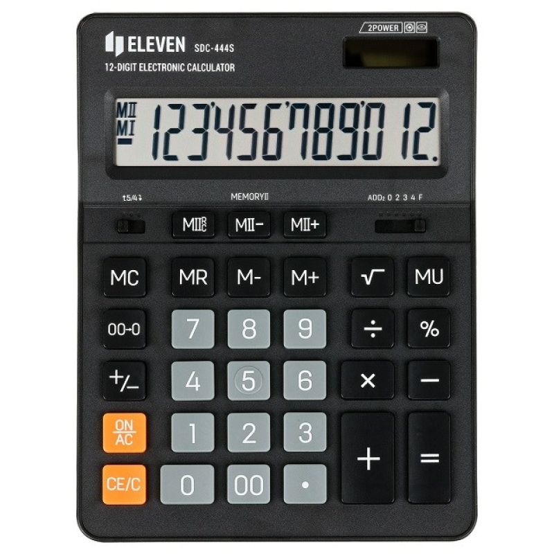 2. ElevenSDC-444S office calculator replaces Citizen