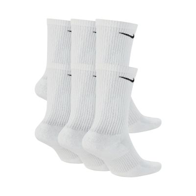 5. Nike Everyday Plus Cush 6 Socks SX6897 100
