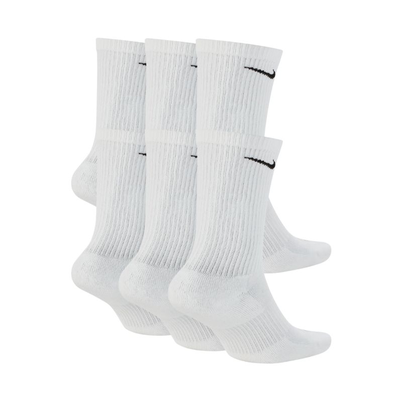 5. Nike Everyday Plus Cush 6 Socks SX6897 100