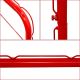 4. UNIHOC TOURNAMENT FLOORBALL GOAL 115X160 cm with net and ball catcher