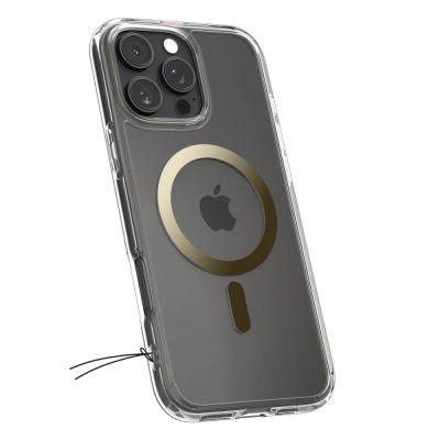 3. Spigen Ultra Hybrid Mag Case with MagSafe for iPhone 16 Pro - Gold