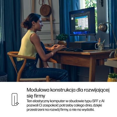 13. HP ProDesk 4 SSF G1i Desktop AI PC Ultra 7 265 16GB DDR5 SSD1TB Arc W11Pro 3Y OnSite